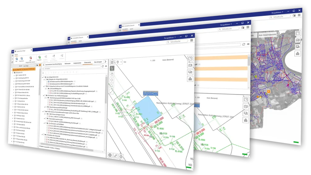 header mockup für screenshots des moduls Documents
