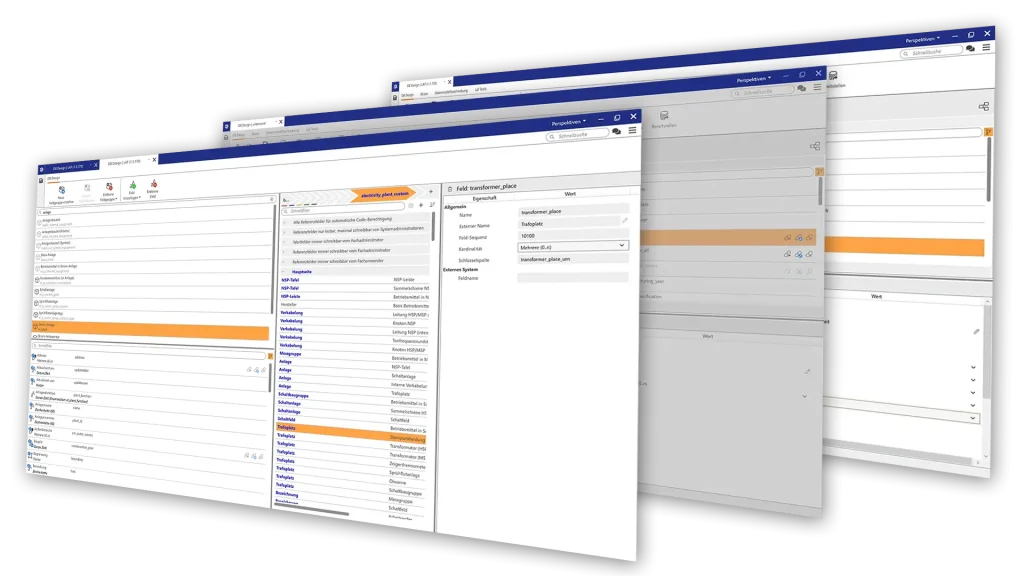 header mockup für screenshots des moduls DB Design